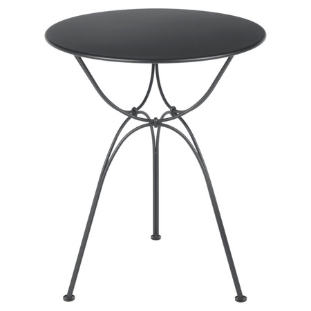 Fermob Tisch Airloop Ø 60 cm von Fermob Anthracite 47