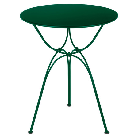 Fermob Tisch Airloop Ø 60 cm von Fermob Cedar green 02