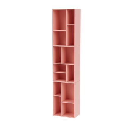 Montana Loom Slim Bookcase Ruby 167, Without base frame / wall mounting