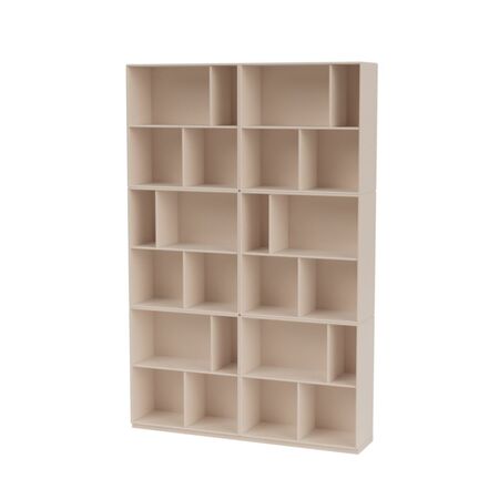 Montana Read Spacious Bookshelf Clay 168, Base H: 3 cm 