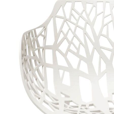 Fast Forest Armlehnstuhl von Fast White , Legs covered with aluminum-1
