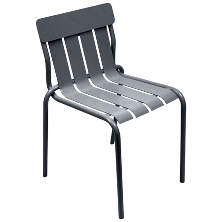Fermob Stuhl Stripe von Fermob Anthracite 47