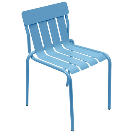 Fermob Stuhl Stripe von Fermob Maya Blau E1