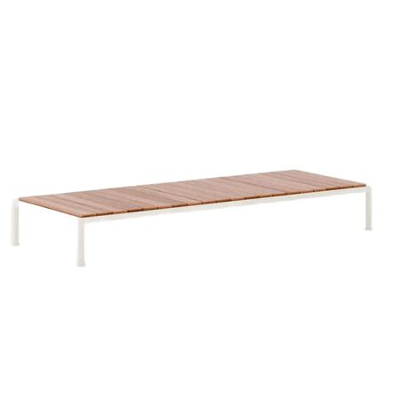 Fast Kaffeetisch Roè Teak von Fast Ø: 161 cm / H: 22 cm, White 