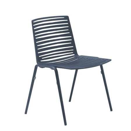 Fast Zebra Stuhl von Fast  Blue Gray 