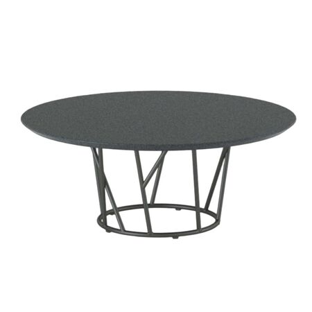 Fast Wild Runder Tisch verschiedene Grössen von Fast Ø: 110 cm, Metallgrau 