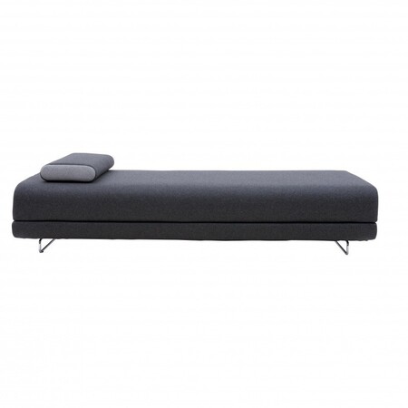 Softline Shine Schlafsofa - Felt Melange - 610 Anthracite / Felt Melange - 620 Stone Grey