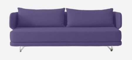 Softline Jasper Schlafsofa - Felt - 581 Eggplant