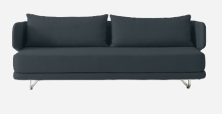 Softline Jasper Schlafsofa - Felt Melange - 295 Black