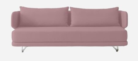 Softline Jasper Schlafsofa - Felt Melange - 299 Antique Pink