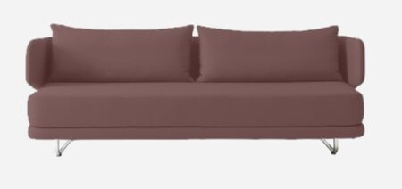 Softline Jasper Schlafsofa - Vision - 398 Pink Red