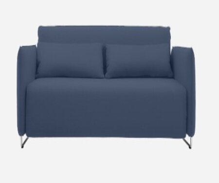Softline Cord Schlafsofa - Felt Melange - 289 Dark Blue