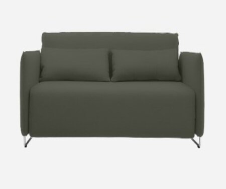 Softline Cord Schlafsofa - Felt Melange - 294 Dark Green