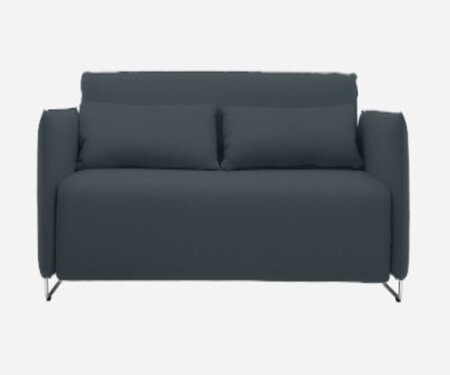 Softline Cord Schlafsofa - Felt Melange - 295 Black