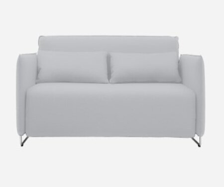 Softline Cord Schlafsofa - Felt Melange - 612 Light Grey