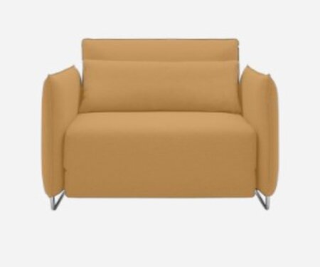 Softline Cord Sessel / Schlafsessel - Felt Melange - 296 Ochre