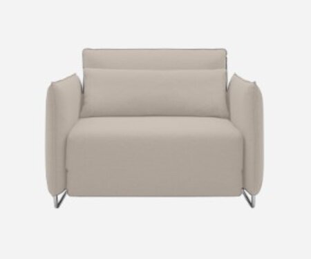 Softline Cord Sessel / Schlafsessel - Felt Melange - 619 Sand