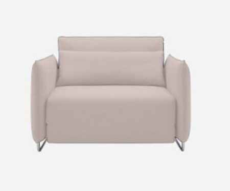 Softline Cord Sessel / Schlafsessel - Felt Melange - 642 Lilac