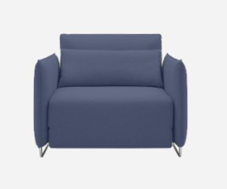 Softline Cord Sessel / Schlafsessel - Felt Melange - 859 Berry