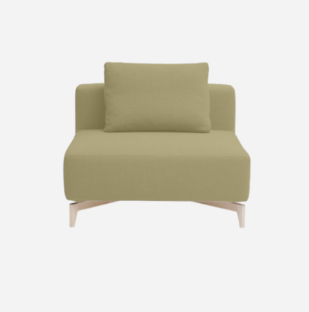 Softline Passion Sofa-Einzelelemente-Vision - 396 Light Yellow