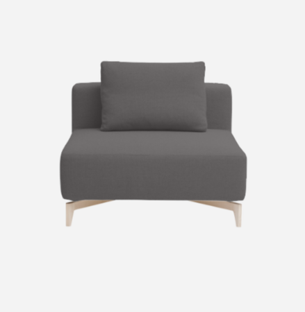 Softline Passion Sofa-Einzelelemente-Vision - 526 Dark Grey