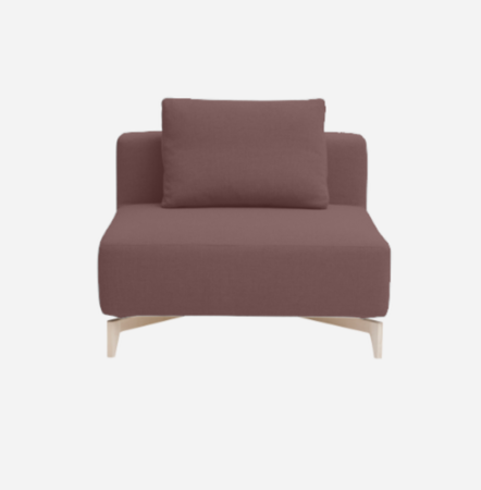 Softline Passion Sofa-Einzelelemente-Vision - 398 Pink Red