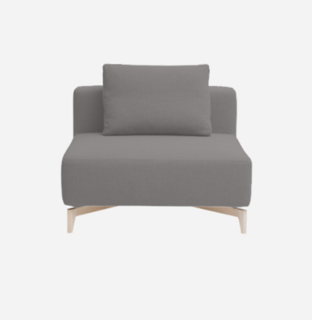 Softline Passion Sofa-Einzelelemente-Vision - 399 Grey Blue