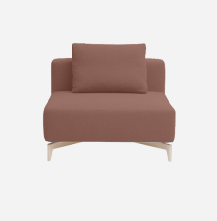 Softline Passion Sofa-Einzelelemente-Vision - 397 Orange