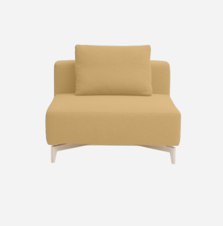 Softline Passion Sofa-Eckelemente-Vision - 454 Mustard Yellow