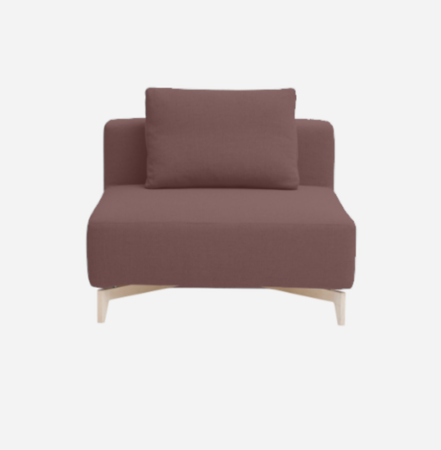 Softline Passion Sofa-Eckelemente-Vision - 398 Pink Red
