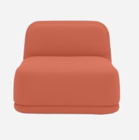 Softline Standby Sessel niedrig - Felt - 624 Orange
