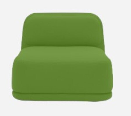 Softline Standby Sessel niedrig - Valencia - 266 Apple Green