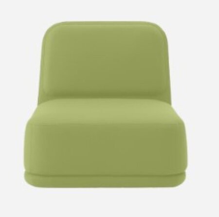 Softline Standby Sessel medium - Felt - 579 Green