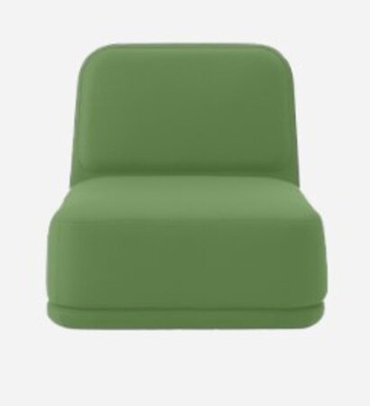 Softline Standby Sessel medium - Felt Melange - 848 Green