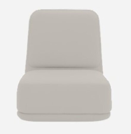 Softline Standby Sessel hoch - Valencia - 262 White