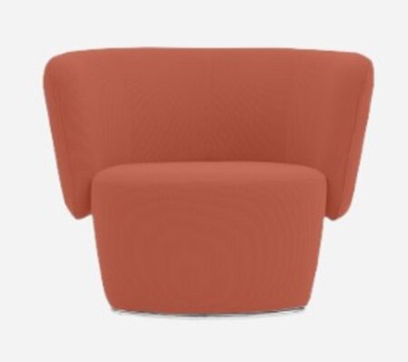 Softline Venice Sessel - Felt Melange - 298 Red