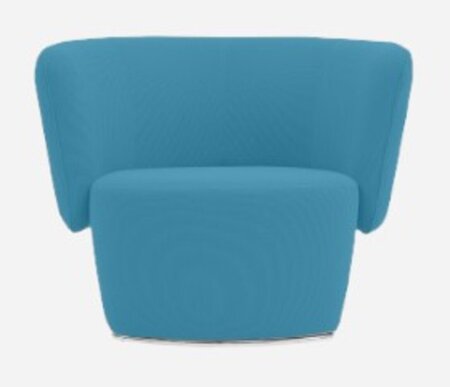 Softline Venice Sessel - Felt Melange - 582 Blue