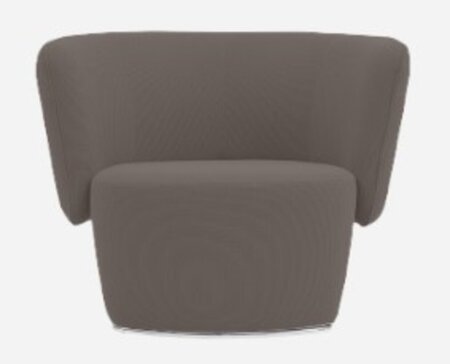 Softline Venice Sessel - Felt Melange - 300 Dark Brown