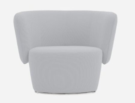 Softline Venice Sessel - Felt Melange - 612 Light Grey