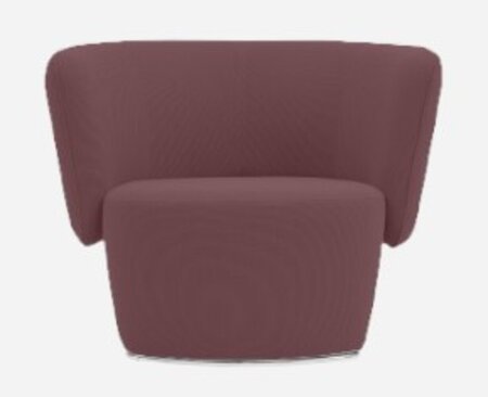 Softline Venice Sessel - Felt Melange - 651 Eggplant