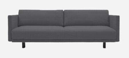 Softline Meghan Schlafsofa - Felt Melange - 623 Dark Grey
