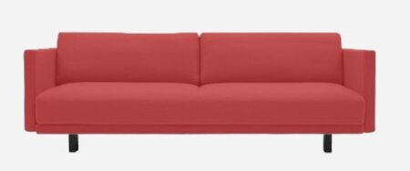Softline Meghan Schlafsofa - Felt Melange - 650 Light Red