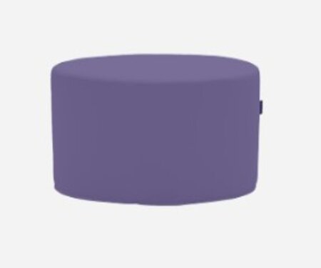 Softline Bon-Bon Pouf Medium - Felt - 581 Eggplant