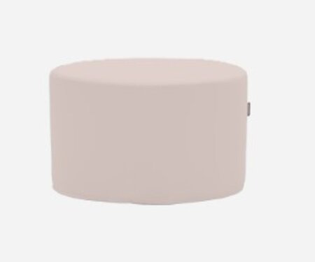 Softline Bon-Bon Pouf Medium - Felt Melange - 642 Lilac