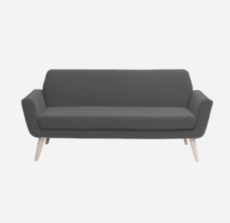 Softline Scope Sofa-Felt Melange - 623 Dark Grey