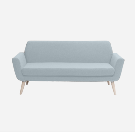 Softline Scope Sofa-Felt Melange - 641 Light Blue