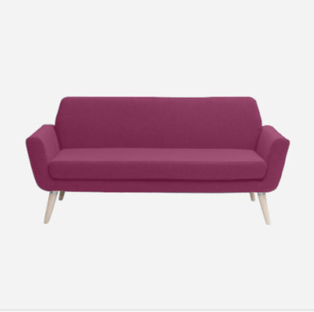 Softline Scope Sofa-Felt - 629 Berry