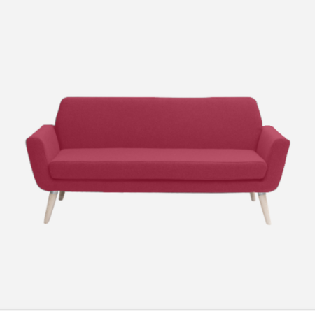 Softline Scope Sofa-Felt - 622 Rust Red