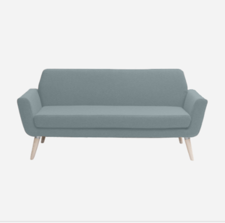 Softline Scope Sofa-Felt Melange - 292 Light Grey