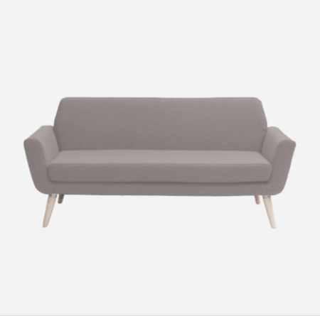 Softline Scope Sofa-schwarz-Vision - 395 Violet